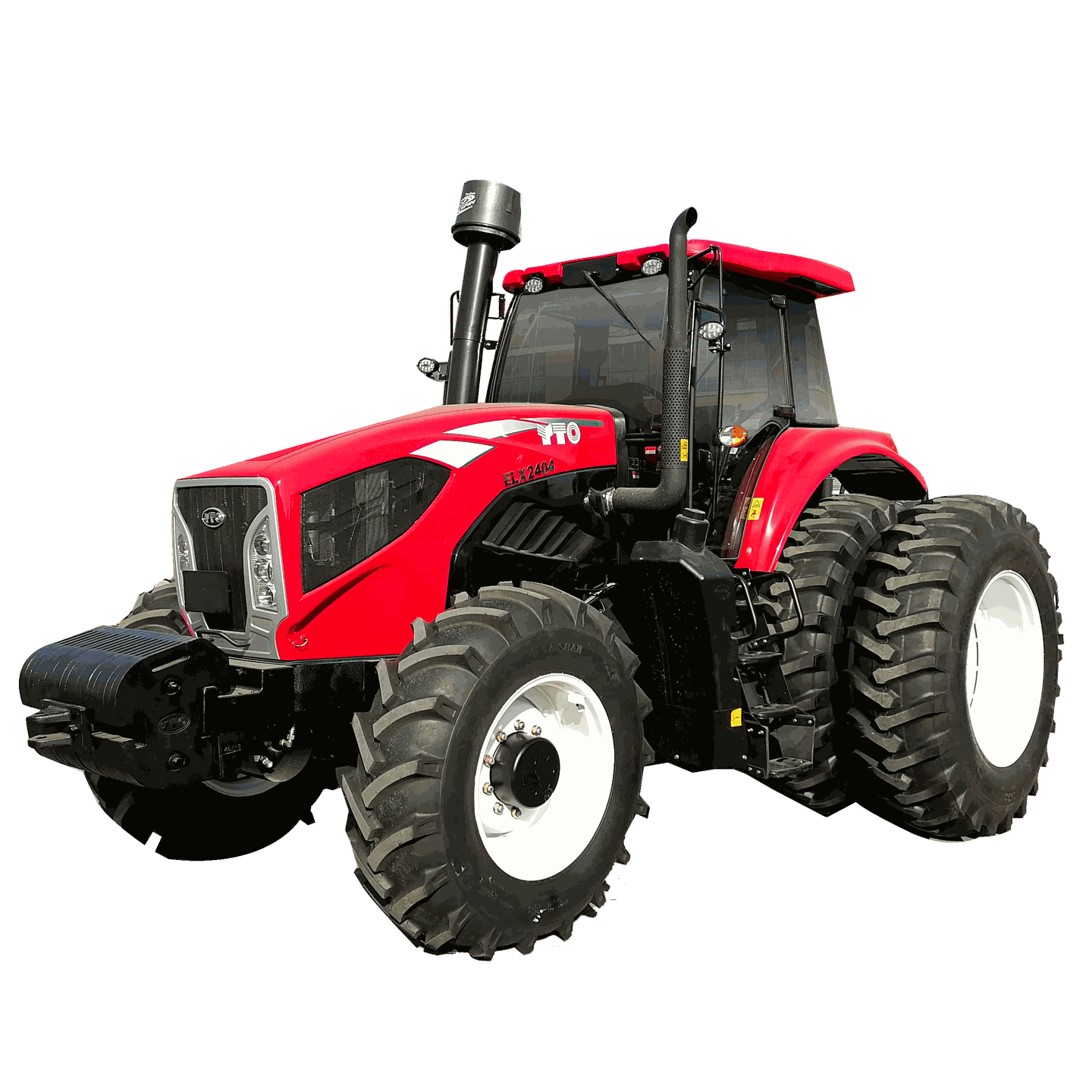 Tracteur agricole YTO modèle EX2404 détouré