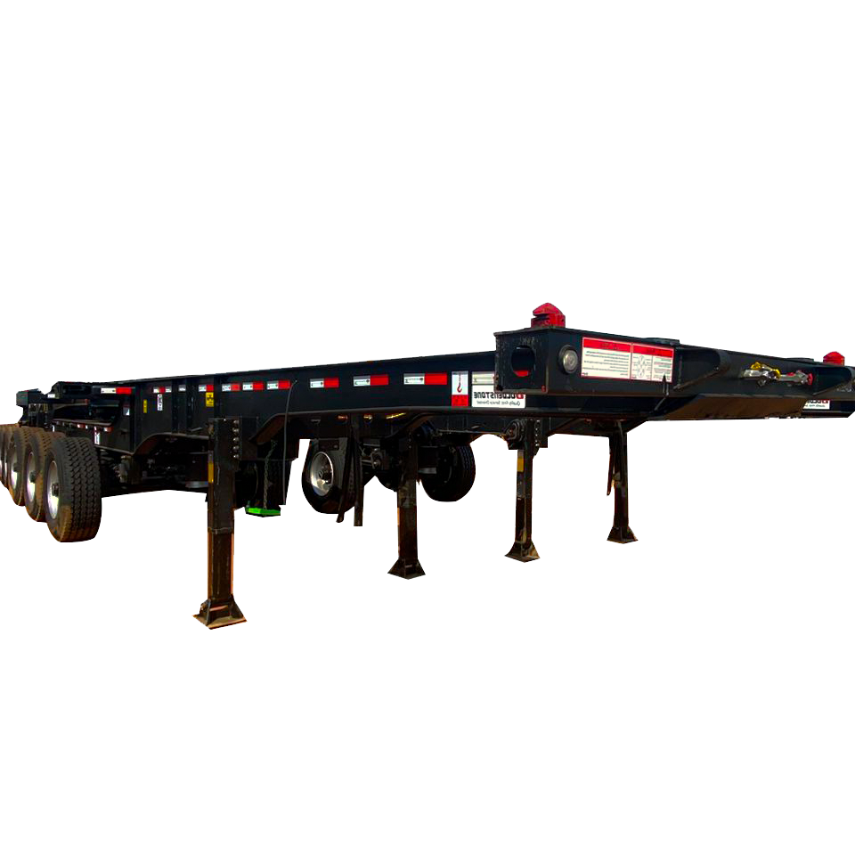 Semi-remorque Zhongtong Sinotruk Plateau interconnecté détouré