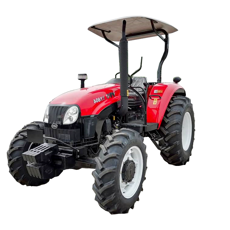 Tracteur agricole YTO modèle EX804 détouré