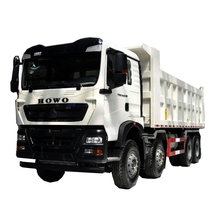 Camion benne Sinotruk modèle Howo-TX7 8x4 détouré