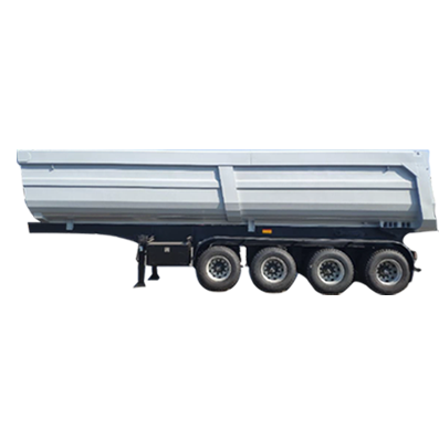 Semi-remorque Zhongtong Sinotruk Semi benne détouré